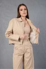 Şerit Detaylı Ceket Pantolon Takım - Görsel 4