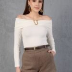 Kemerli Kaşe Mini Şort