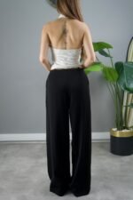 Halter Yaka Gold Kemerli Tulum - Görsel 4